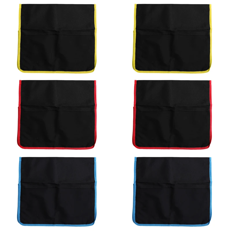 

Promotion! Classroom Chair Pockets, Chair Pocket Charts, Chart Pockets, Chair Storage Bag With Name Tag,For Classroom,6Pcs