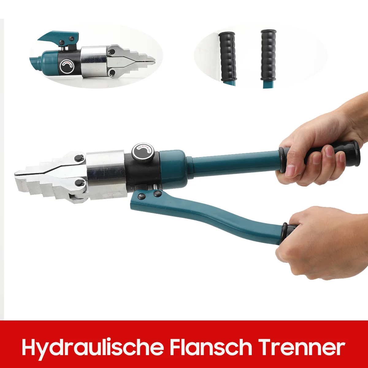 YQ-30 Hydraulischer Flanschspreizer, tragbarer manueller Trenner aus legiertem Stahl, 8-Tonnen-Hydraulik-Flanschspreizer, Teilungswerkzeug-Set – Detail 8