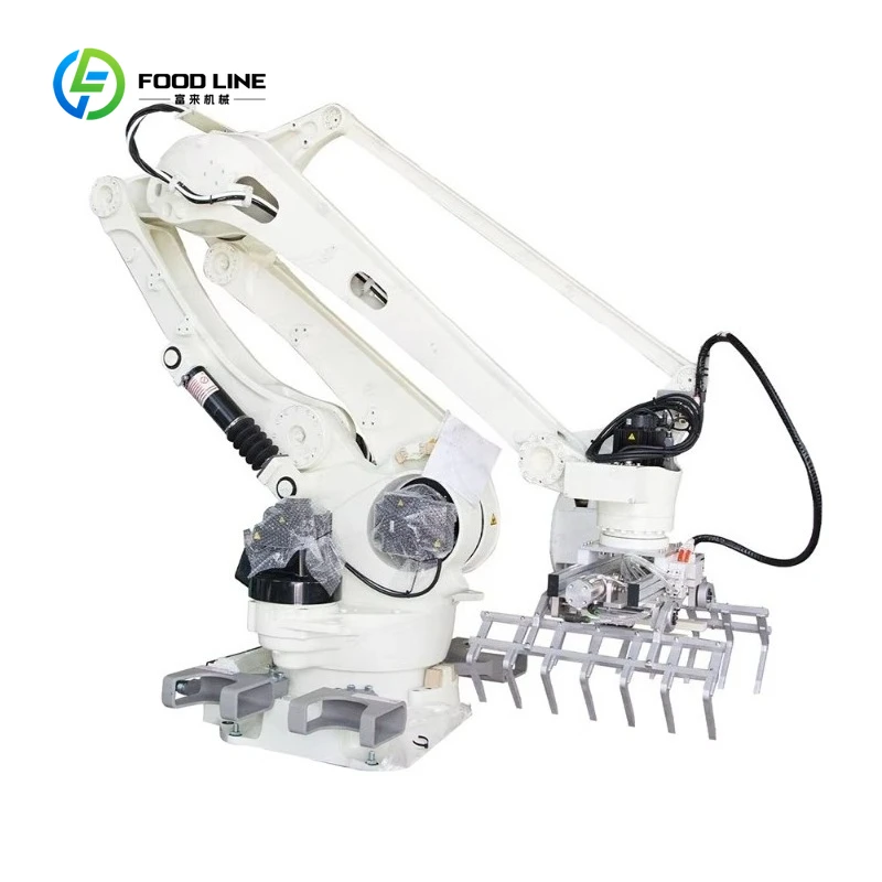 Customized Efficient and Stable Palletizing Equipment Suitable for the Food and Beverage Industry Palletizing Robot