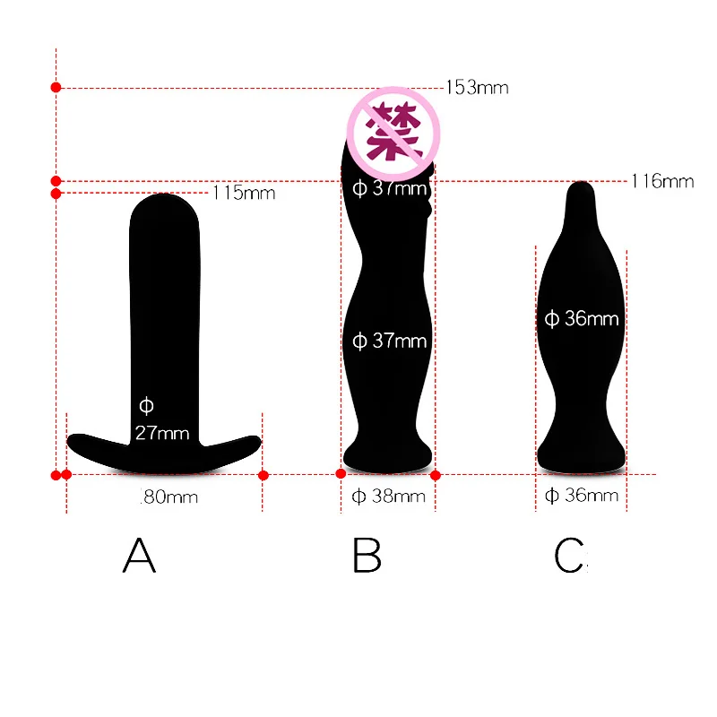 Inflatable Anal Plug Expandable Dildo Pump Ass Dilator Butt Plug Expander Vagina Anus Expansion Sex Toys For Men/Woman Gay