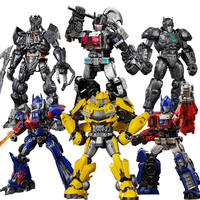 Blokees Transformation Nemesis Prime Bumblebee Optimus Prime Mirage Megatron Scourge Building Block Action Figure Movie Doll Toy