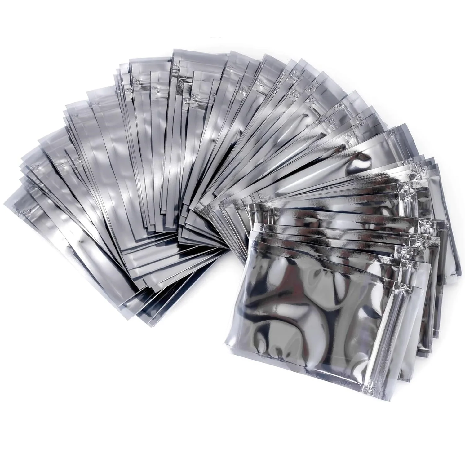 Sacs antistatiques 8x12CM/10x15CM/15x20CM, 100 pièces, sac de protection ESD à fermeture éclair refermable pour dispositif électronique HDD SDD