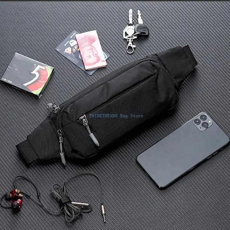 340D Unisex Fanny Pack Shoulder Bags Phone Waist Bag for Outdoor Travel Hiking