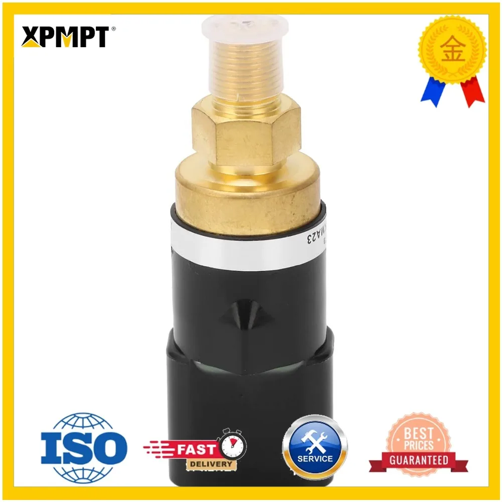 Excavator Pressure Switch 2 Pin High Sensitivity Standard Thread Replacement Pressure Sensor Switch for Kato HD 2.0Mpa