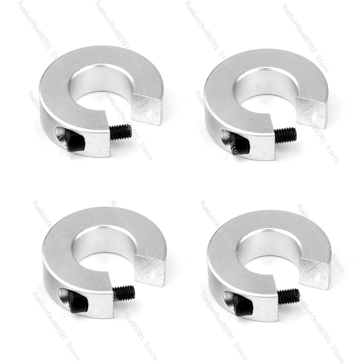 

ABUO4pcs SBR20 Linear Rail Stop Collars Aluminum Alloy Shaft Limit Fixing Rings with Screw,Linear Rail Shaft Stop Collars