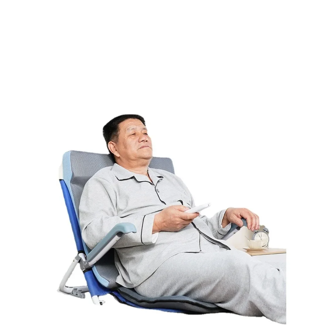 Elderly person lying in bed, backrest chair, paralyzed patient getting up from bed,  multifunctional nursing equipment bracket