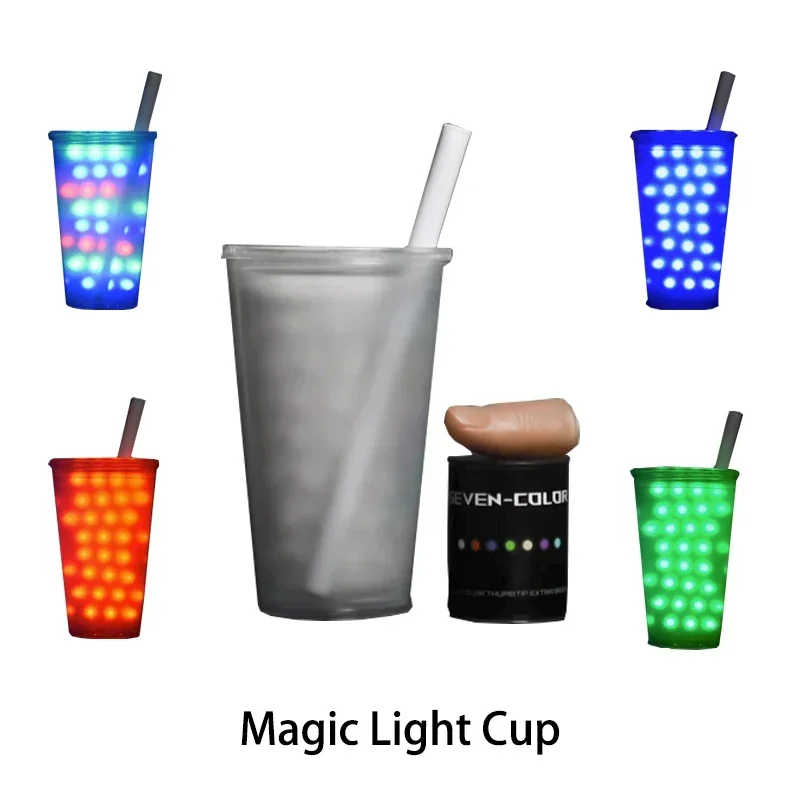 Light Cup I-Lite CUP V.2 360 Stage Magic Tricks Mentalism Light Illusion Magia Magie Magicians Prop Accessory Gimmick Tutorial