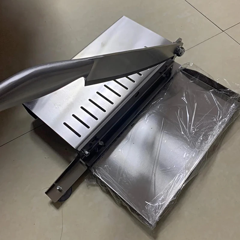 

Commercial Slicer Frozen Meat Bone Cutting Machine Minced Lamb Bone Meat Cutter Chicken Duck Fish Rib Lamb Cutting Kitchen Tool