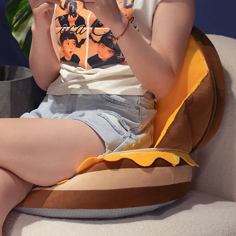 Creative canned honey two-in-one throw pillow seat cushion soft futon dual-purpose sofa bay window pillow child seat cushion