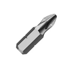 Chromium Vanadium Steel PH2 25mm Phillips Screwdriver Bit Precision Bit 1/4-Inch Cross Screw Bit