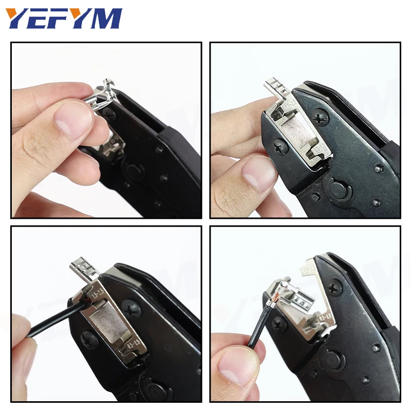 Flag Type Receptacles 4.8,6.3 Insulated Terminals HS-056FL For 0.5-2.5mm²/20-13AWG Crimping Pliers Connectors Brand Tools