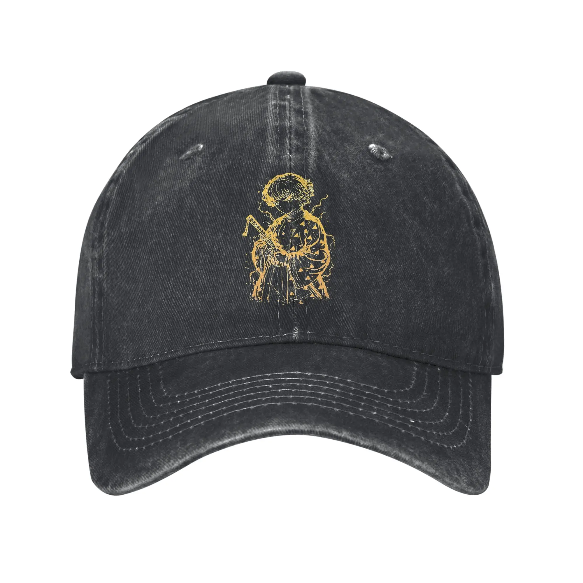 Thunder Lines Baseball Caps Schirmmütze Demon Slayer Sonnenschutzhüte für Herren