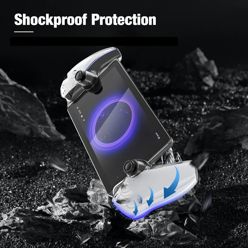 Étui de protection transparent en cristal adapté pour PS5, Streaming, Déterminer, PC, Portail, Nouveau