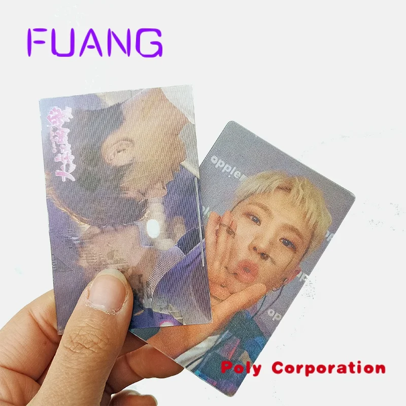 Custom  Wholesale customized 3D Lenticular printing business photo card