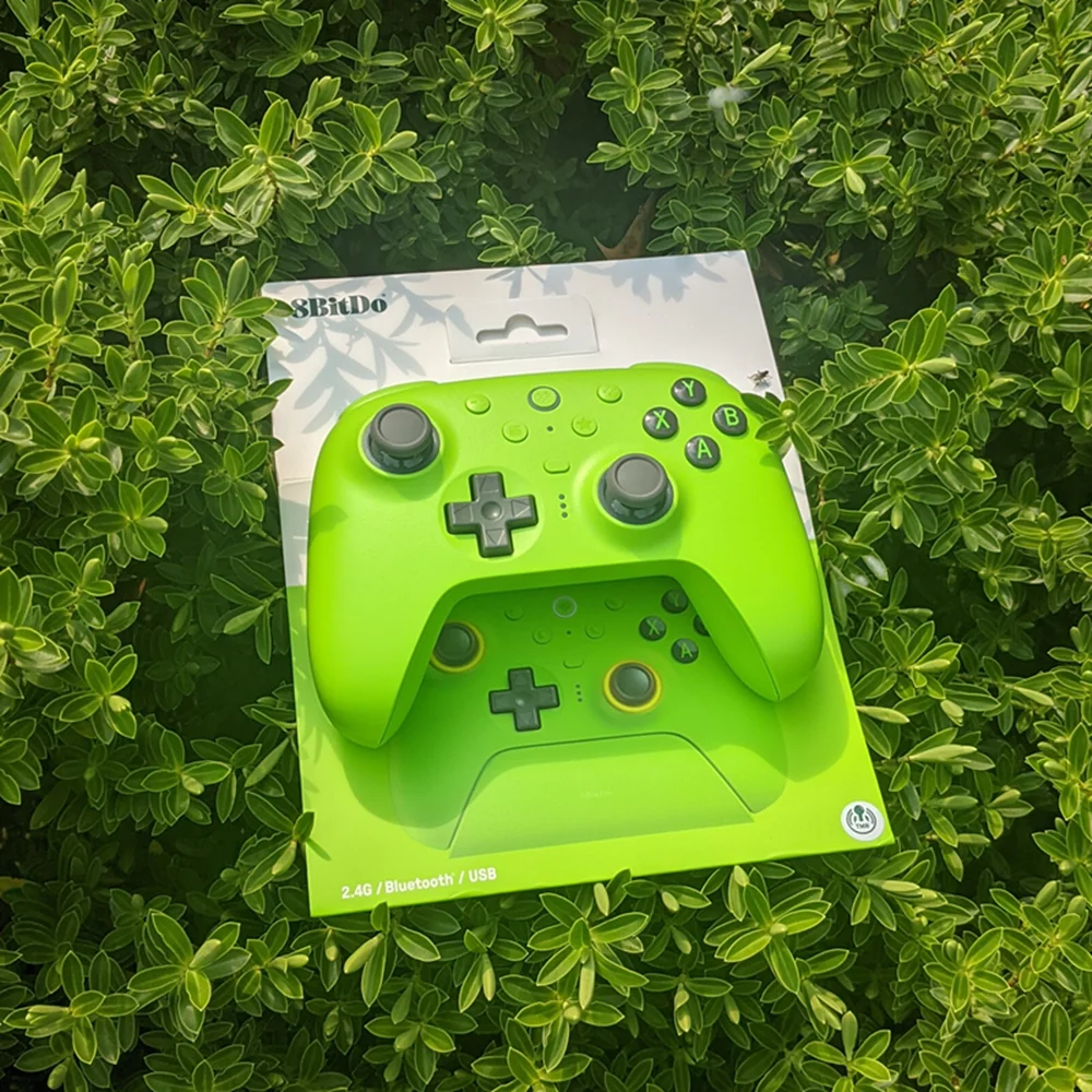 controller-di-gioco-wireless-8bitdo-24g-ultimate-2-con-joystick-a-effetto-hall-per-pc-windows-10-11-e-android-colore-verde