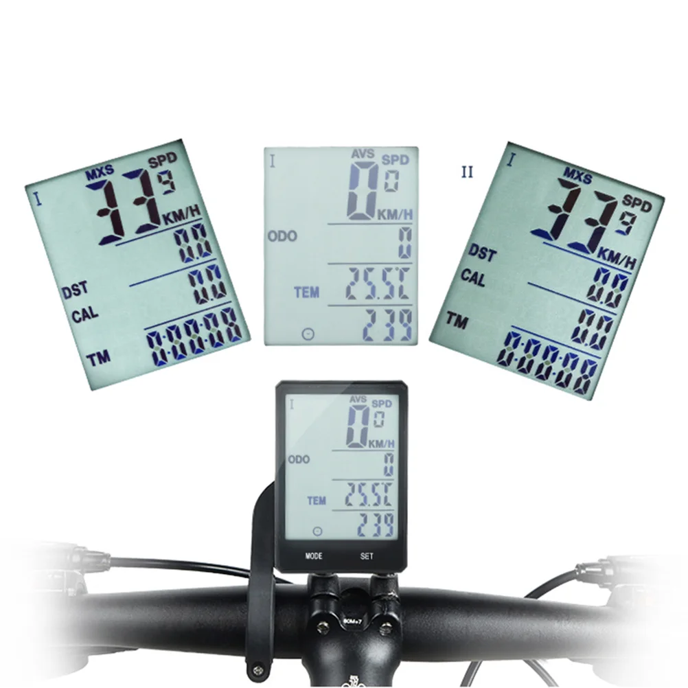 

Luminous Night Speed Bike Computer Tachometer Wired Back Light Waterproof Speedometer Ideal for Bicycles Outdoor