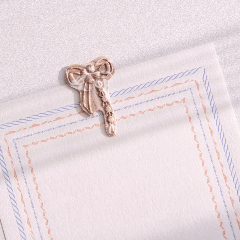 Nova forma irregular arco selo de cera de bronze selo cabeça 3d alívio envelope scrapbook convite cera de vedação artesanato brinquedos