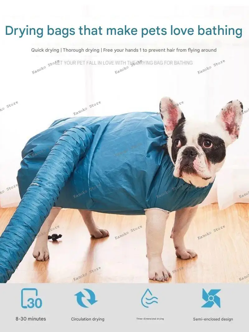 

Pet Drying Bag Dog Hair Blowing Artifact Drying Box Large Dog Bathing Special Hair Dryer Blow Drying Automatic Household