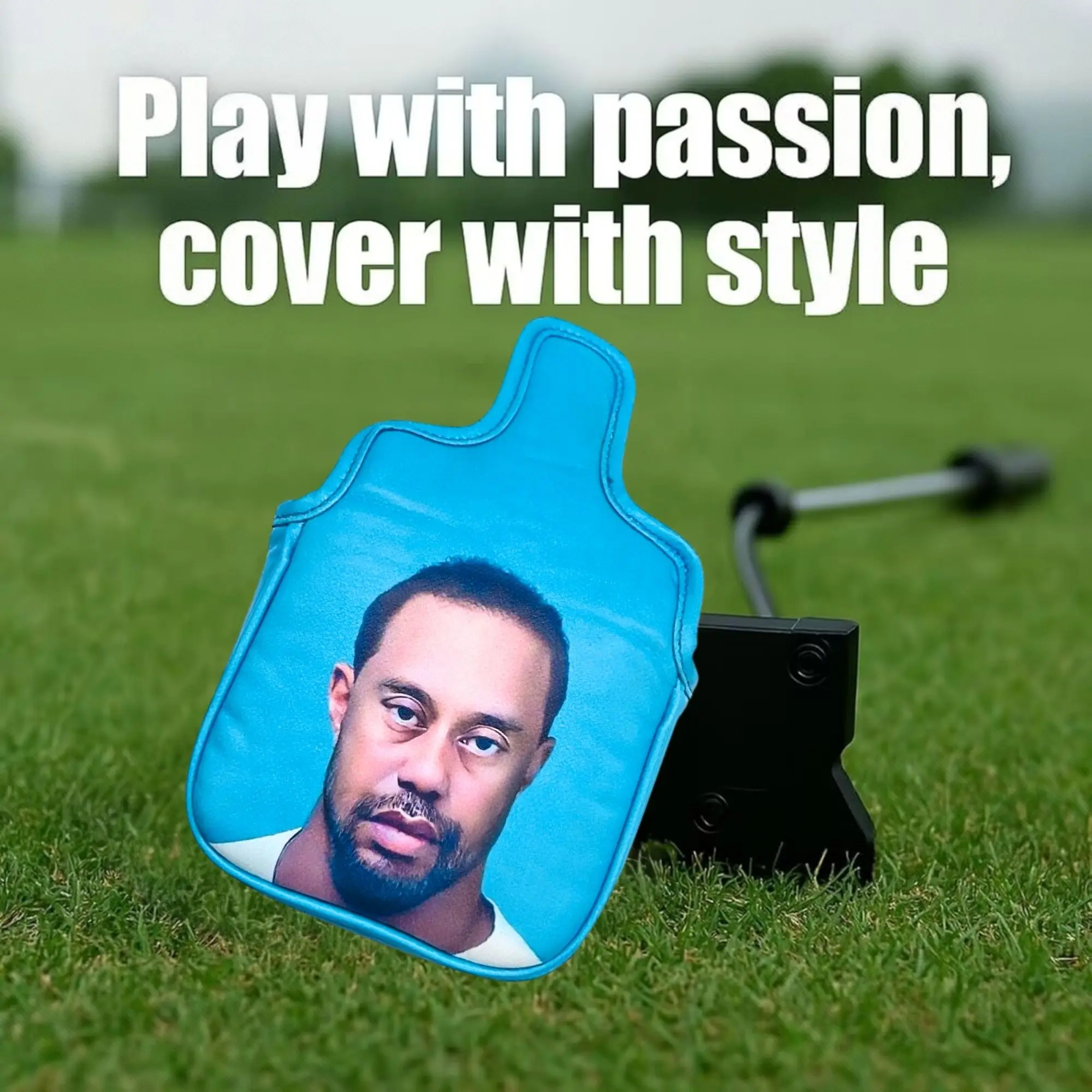 Funny Golf Mallet Putter Head Cover Golf Gifts, Golf Accessories for Men and Women Golfers Great Christmas Gift For Golf Lovers