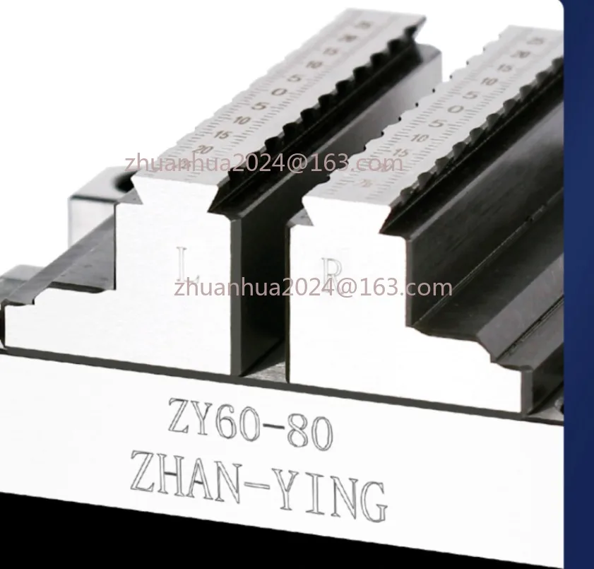 

ZY60-80 Turntable Fixture CNC Concentric Vise Self Centering CNC Pliers CNC Machining Center Concentric Flat Pliers Clamp 6-60mm