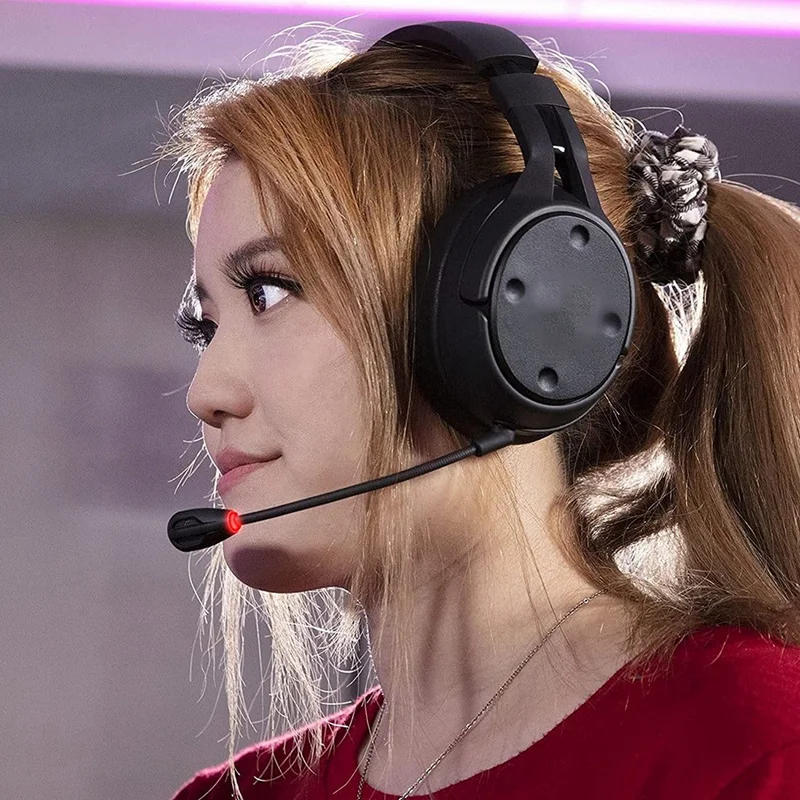 Micrófono de auriculares para Flight S, cancelación de ruido para juegos con auriculares inalámbricos, micrófono desmontable de 3,5 Mm