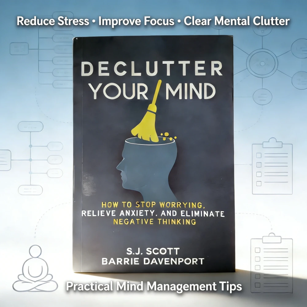 

Declutter Your Mind: Guide To Stop Worrying, Relieve Anxiety & Eliminate Negative Thinking for Mind Wellness Seekers
