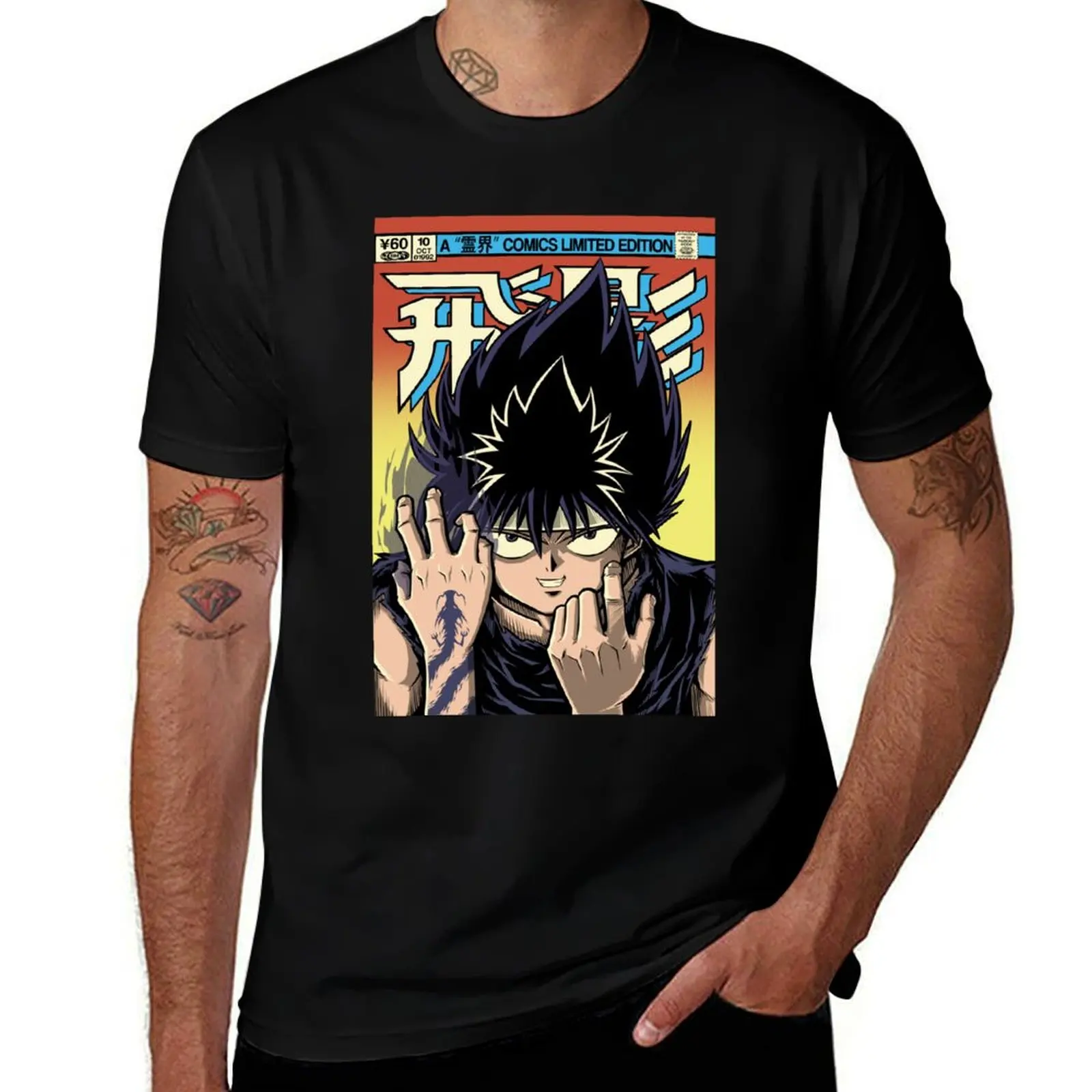 

HIEI #1 T-Shirt t shirts with prints men t shirt cotton 100% cotton t shirts man 100% T-Shirt