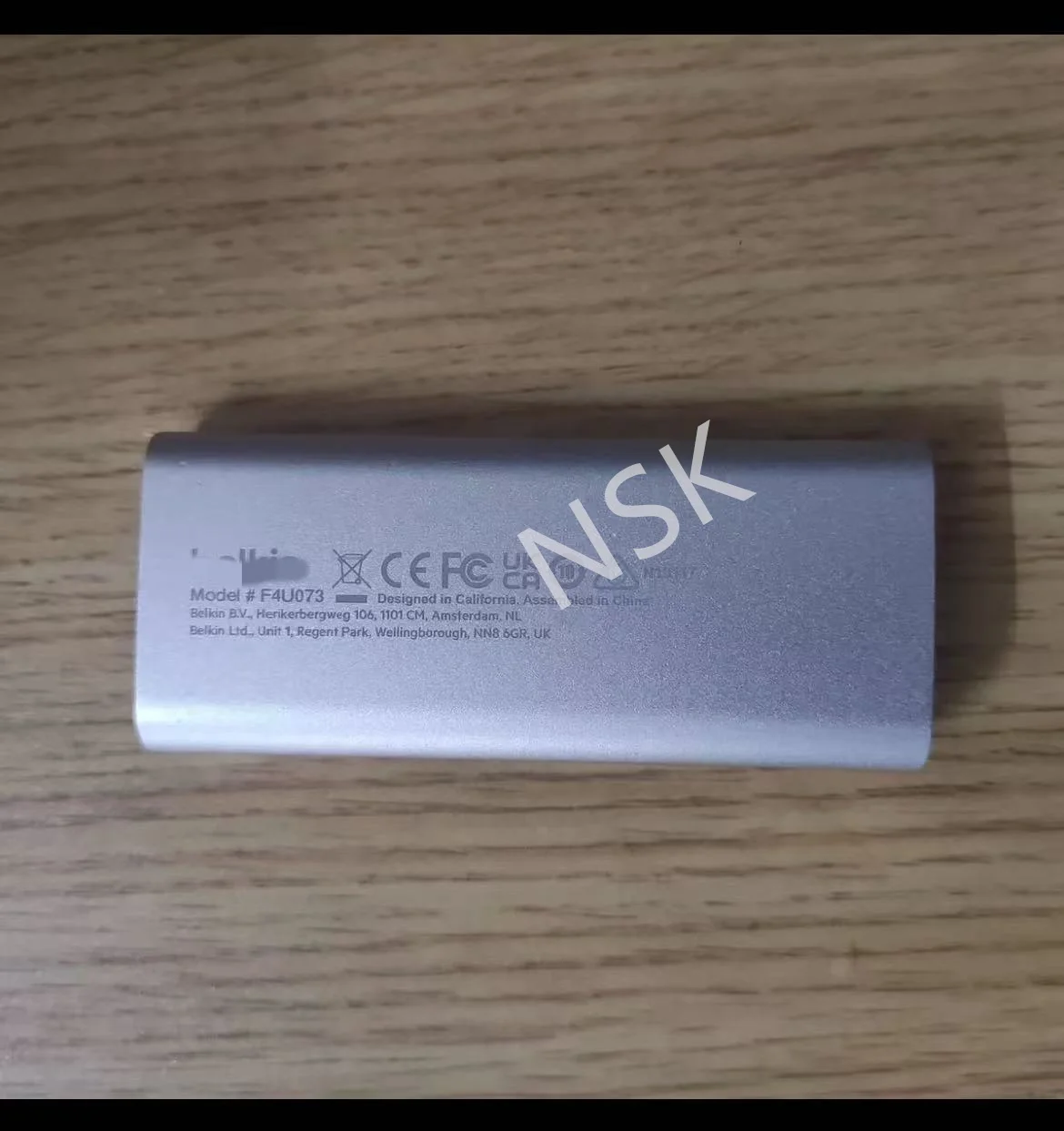 F4U073 New USB 3.0 HUB Hub 4-port for Belkin Expander One to Four Expansion with 4 USB 3.0 Interfaces  Aluminum Alloy Shell