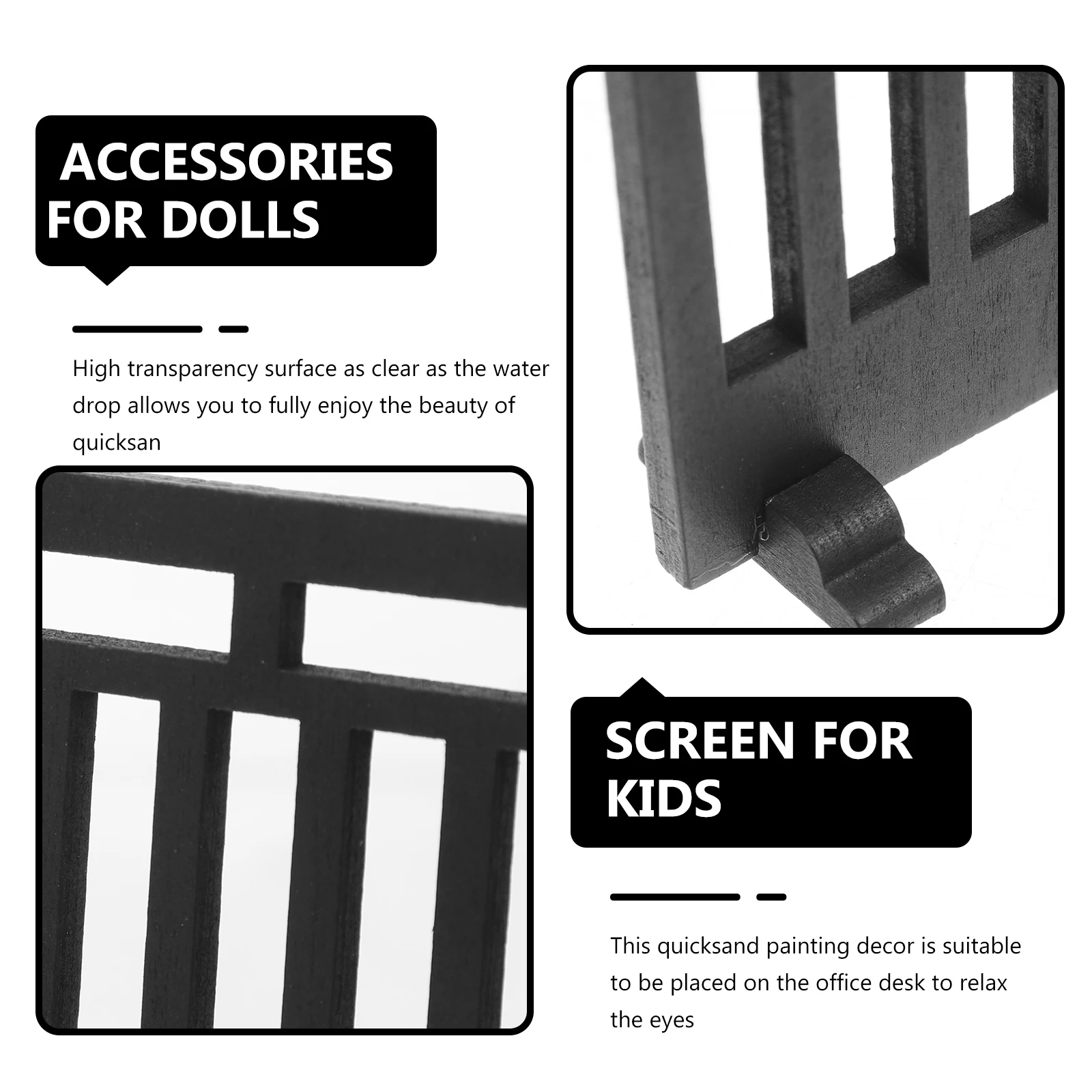

1pc Wooden Mini Decorative Mini House For Kids Small Bookshelf Decor Micro Bedroom Ornamental Accessories Desktop Screen House