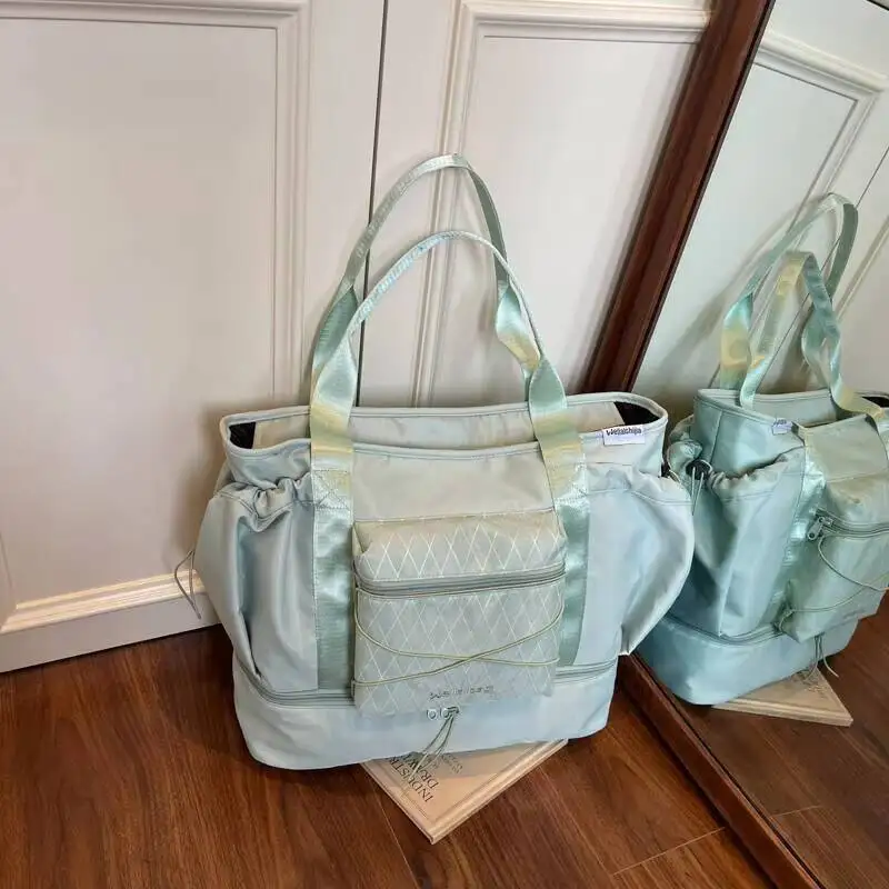 

Yoga Mat Bag Tote Yoga Gym Bags For Women Men with Waterproof Wet PocketHook-and-loop Quick Access Storage Yoga Mat Bag Carrier