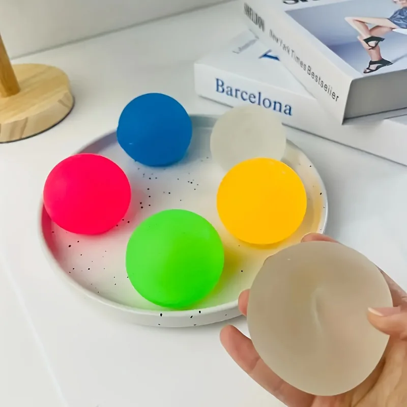 

Multi-colors Anti-stress Soft Squishy Toys Slow Rebound Stress Relief Ball Decompression Sensory Fidget Toy For Office Classroom