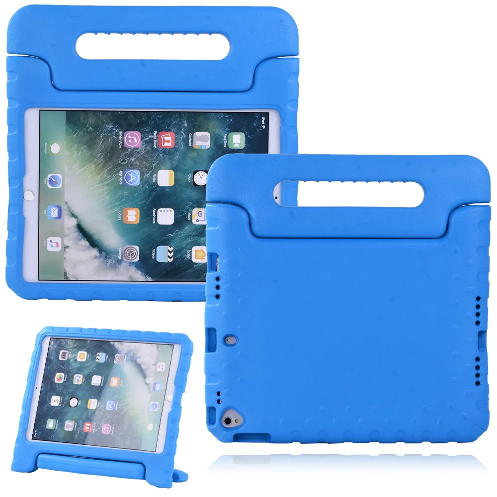 

For Ipad 7th/8th/9th/Air 1 2 3/pro 10.5/Mini 1 2 3 4 5/ipad 5th 6th Children's Case Non-toxic EVA Anti-fall Stand Tablet Cover