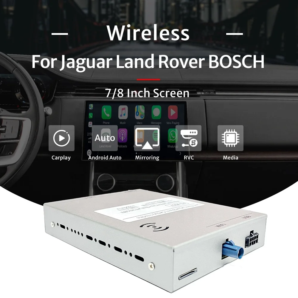 MSRear View Kamera Decoder Android Auto Wilress Carplay für Jaguar XE Carplay 20112012 2013 2015 2016 2017