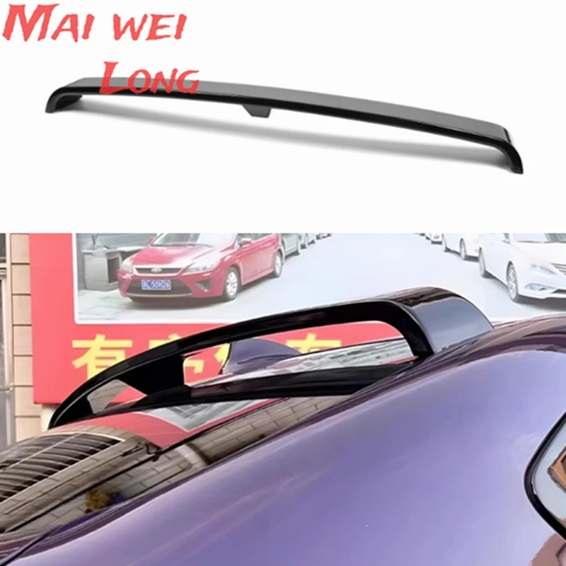 Gloss Black Car Trunk Lid roof Spoiler Wing Rear Window Roof Splitter Lip For BMW New 2 Series G42 M235i M240i 2022+ Coupe 2Door