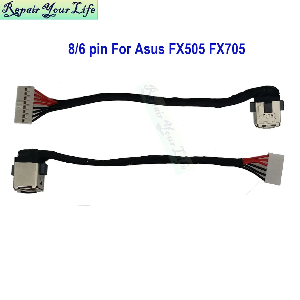 Notebook PC DC Jack Cable For Asus TUF Gaming FX505 FX705 FX86 FX95 FX505GM FX705DU Power Connector 14026-00160100 1417-00L40A2