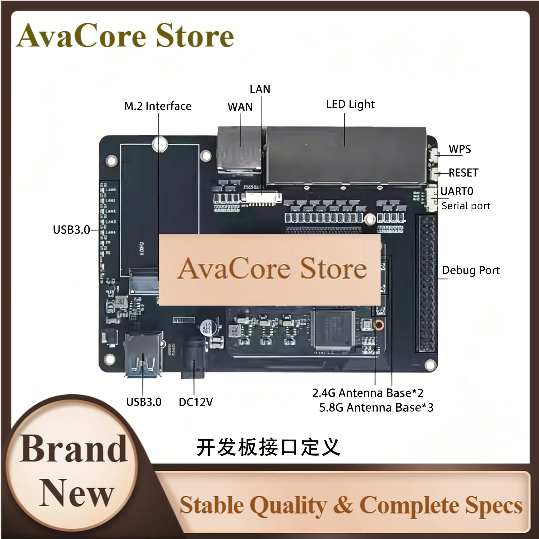 modulo-router-wi-fi-6-ultra-compatto-avacore-mt7981b-con-6-porte-gigabit-ethernet-e-ax3000