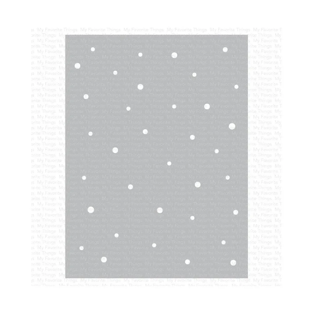 First Snowfall Stencil Background Scrapbooking for New Paper Making Background Frames Card Set No Stamps Dies