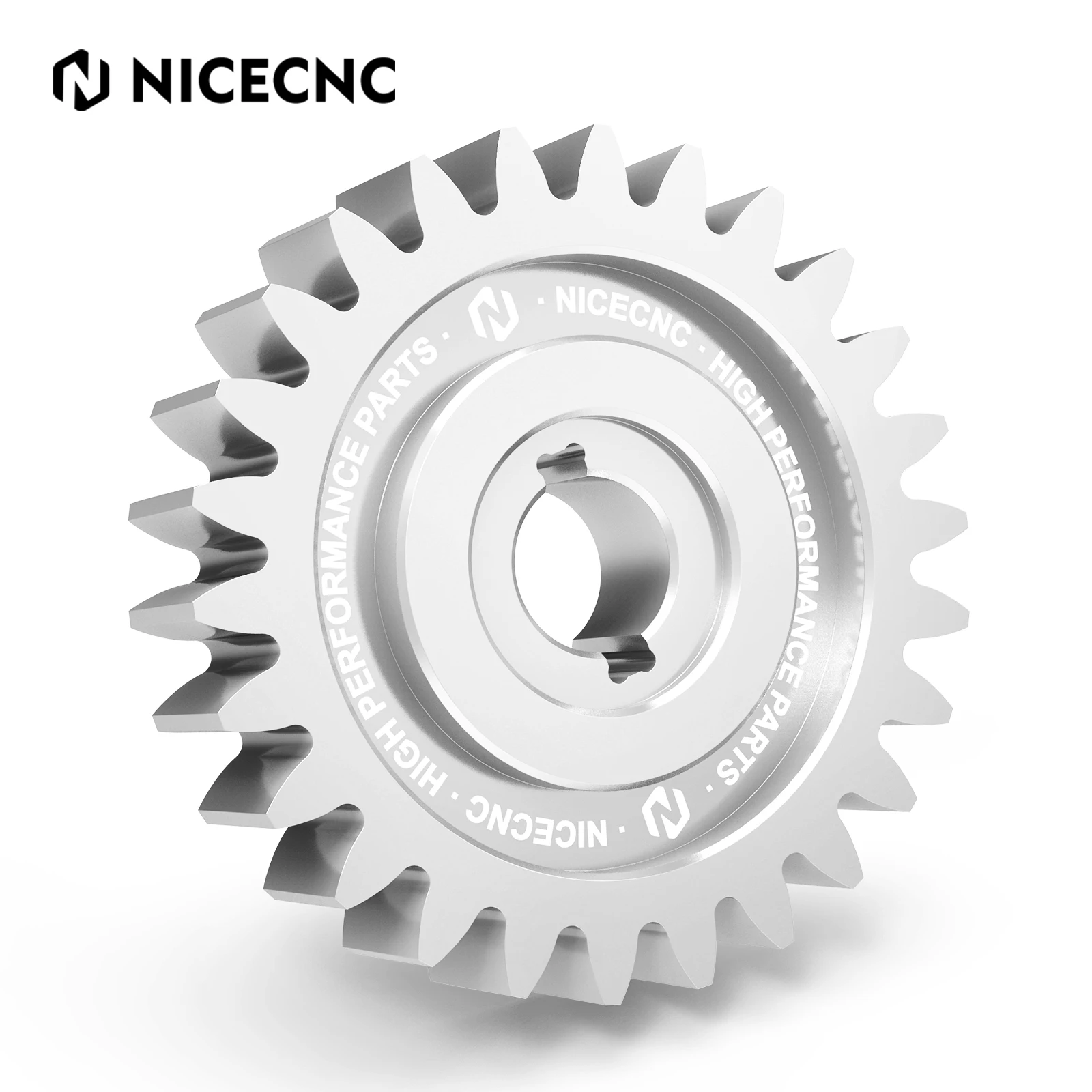 

NICECNC Raptor 700 Water Pump Drive Gear For Yamaha Raptor 700R 700 2006-2024 Aluminum Alloy ATV YFM700 YFM700R