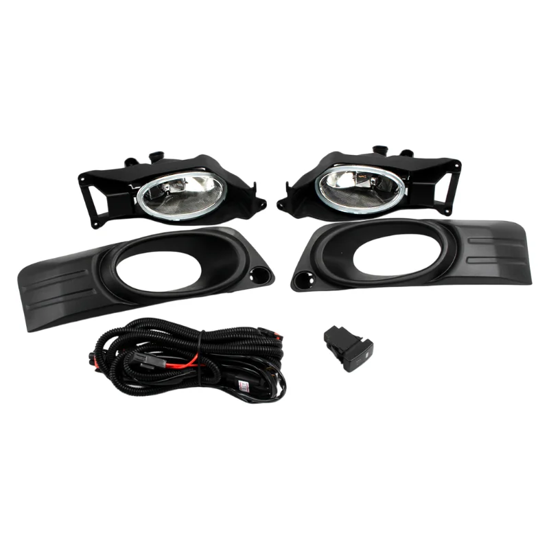 For HONDA FIT/JAZZ (US-Spec) 2011 2012 2013 2014 2015 2016 Version Front Bumper Fog Lamp Upgrade Kit  Foglight Set Switch