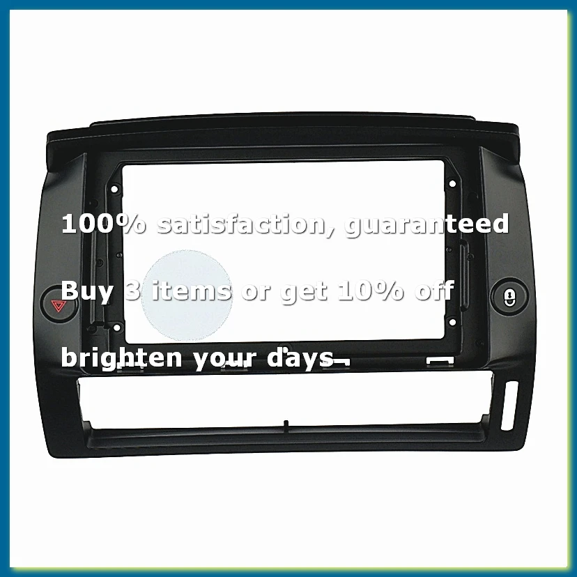 2 Din Car Radio Stereo Audio Plate Fascia for C4 Quatre 9 Inch Big Screen Auto Android Player Panel Dash Kit