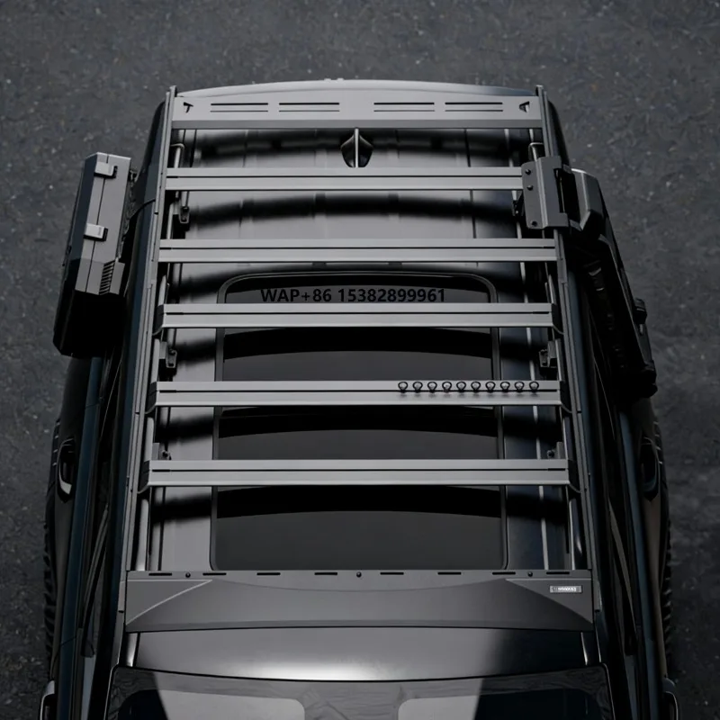 

HeavyDuty Off-Road Roof Rack Platform Carbon Steel & Aluminum,No-Drill Roof ExpansionIdealfor BroncoCamping & Overlanding