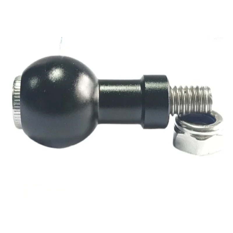 Aluminium 17mm/25,4mm Kugelkopfadapter auf M6 M8 M10 Schraube für RAM Garmin Halterung Motorrad Handyhalterung Auto Halterung Kamerastativ