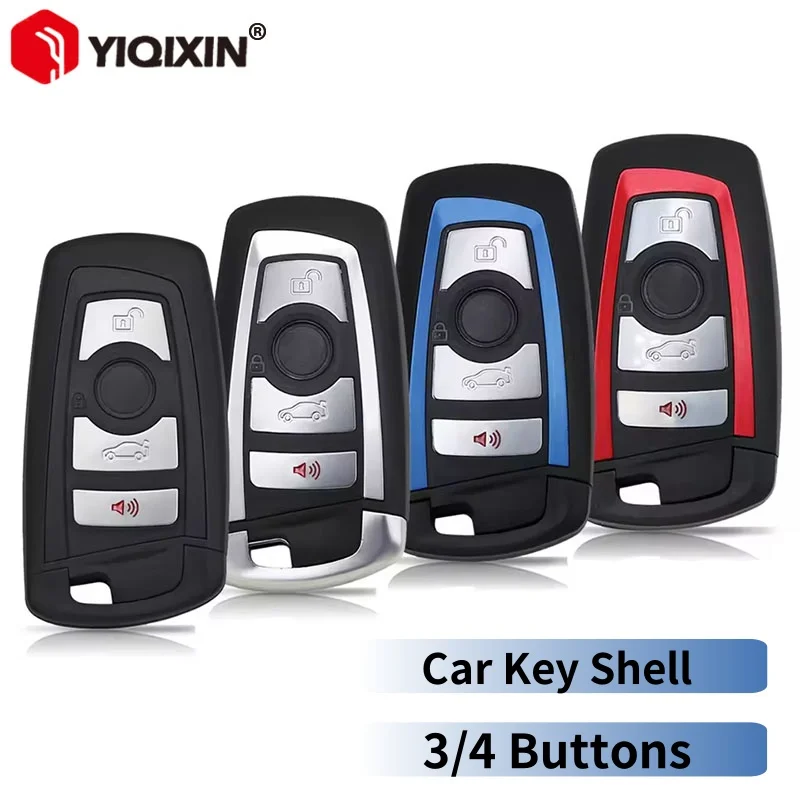 

Для BMW F серии 1 3 5 7 FEM/BDC CAS4 CAS4+ X1 X3 X4 X5 X6 F20 F22 F30 M2 M3 3GT 2012-2017 3/4 кнопки удаленного автомобильного брелока