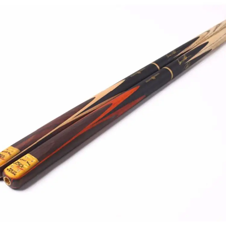 Ash Wood Shaft Jianying 9.7mm Tip Diameter Handmade 3/4 Jointed 1 Piece Snooker Cue