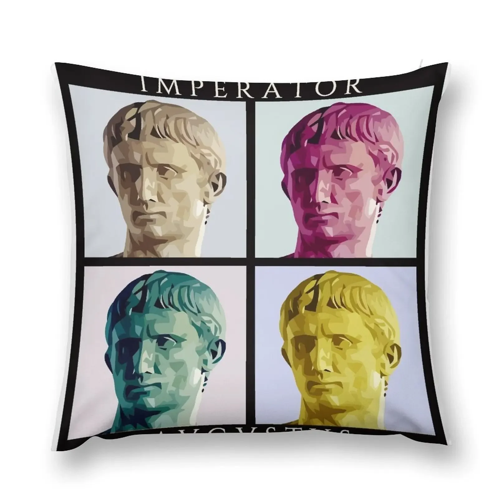 Imperator Augustus pop art Throw Pillow Christmas Pillow Cushions For Sofa bed pillows pillow