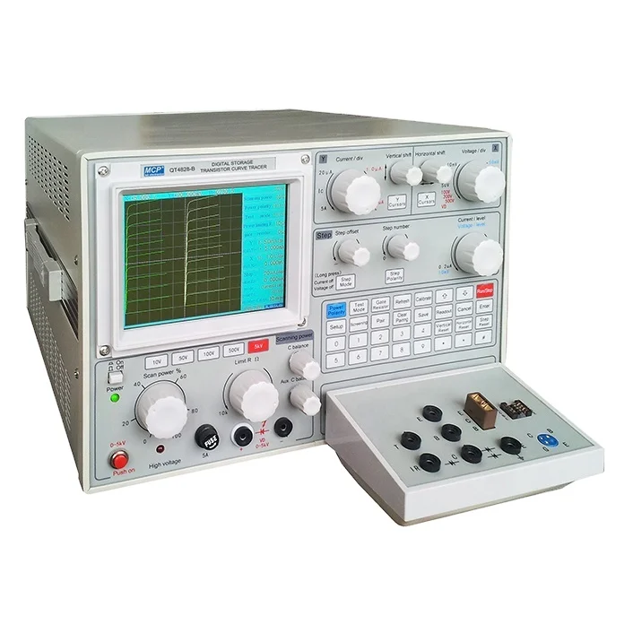 MCP QT4828 - DIGITAL TRANSISTOR CURVE TRACER SEMICONDUCTOR PARAMETER ANALYZER TESTER