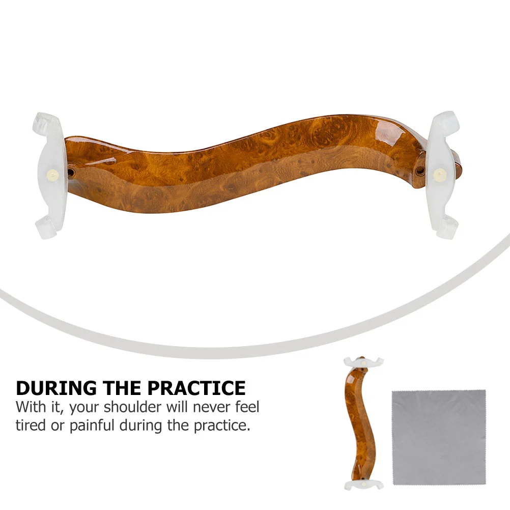 

Violin Shoulder Strap Viola Rest 4/4 Case Accessories Carbon Fiber Accessory Support Cushion Pads Soft