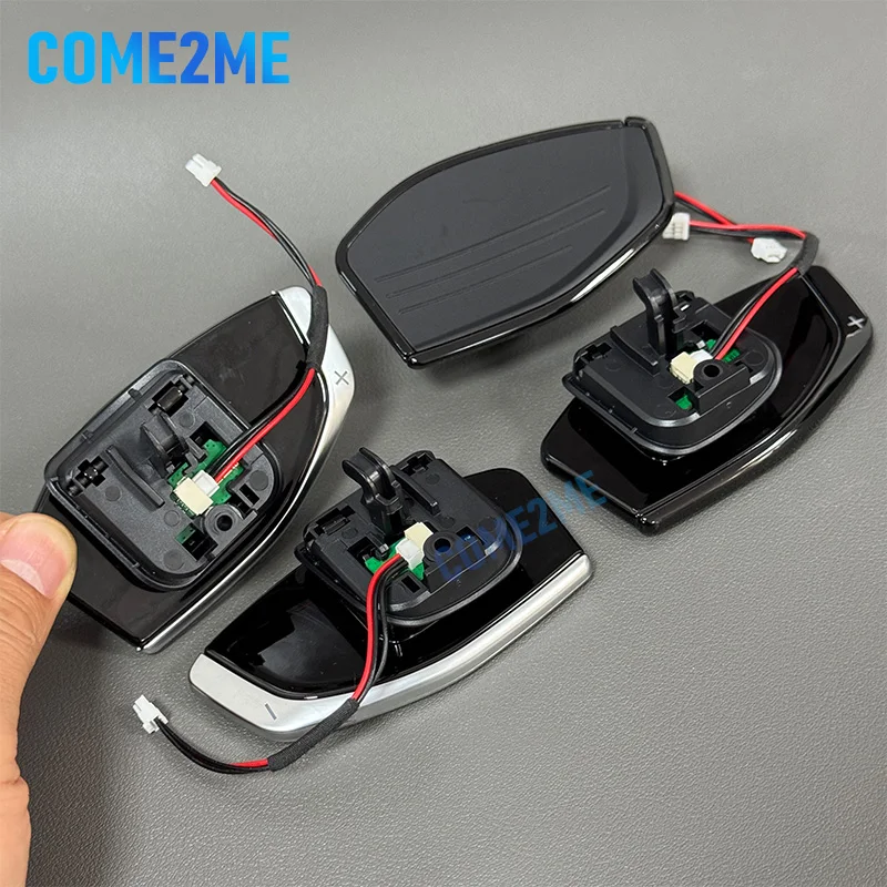 

Для Audi A3 S3 8V A4 S4 A5 S5 B8.5 A6 S6 A7 S7 C7 Q5 Q7 2013-2016 Для рулевого колеса из алюминиевого сплава, удлинитель переключения передач