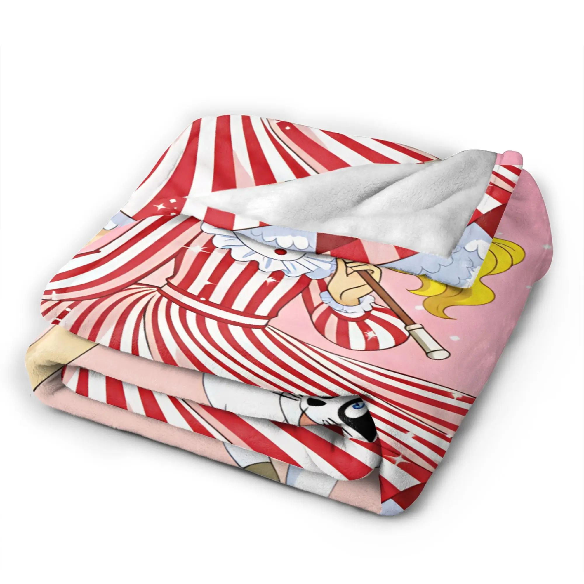 Soft Cozy Blanket Plane Travel Anime Manga Candy Candy  Throw Blanket Funny  Bedspread For Bedroom