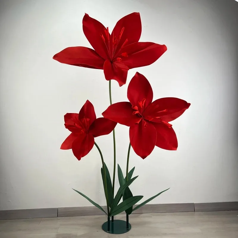 

【Hot Sale】 2.1 Meters Flower Artificial Flowers Wedding Party Supplies Stage Layout Road Guide Flowers Garden Decoration Home De